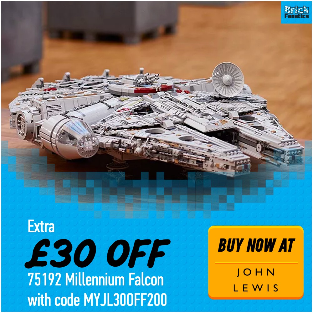 LEGO Star Wars 75192 JL deal card 30 off