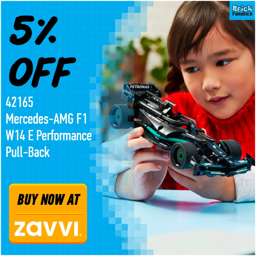 LEGO Technic 42165 Zavvi deal card