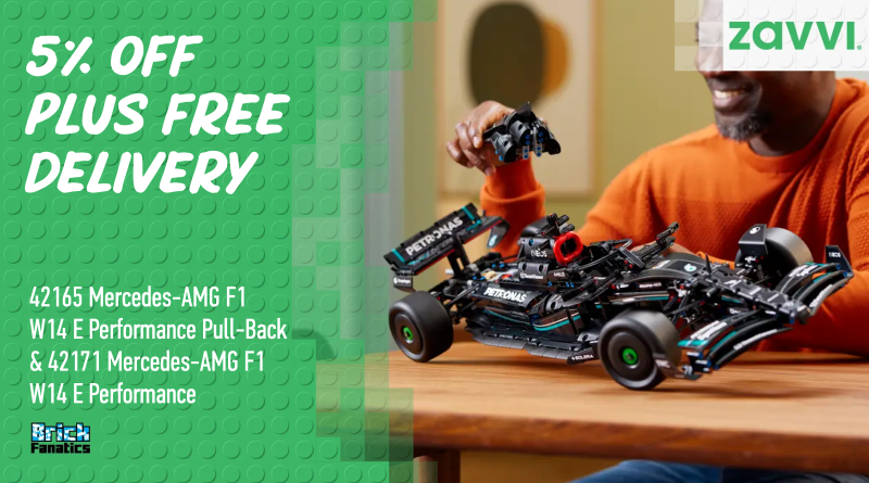 LEGO Technic 42171 Mercedes AMG F1 W14 E Performance Zavvi pre order free delivery featured image