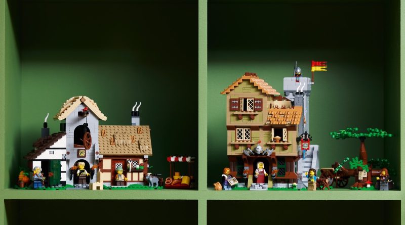 Rivelata ufficialmente LEGO Icons 10332 Piazza della città medievale:  prezzo, conteggio dei pezzi e altro ancora