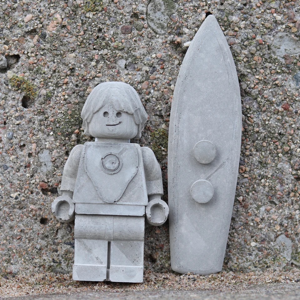 TheSketchyMaker LEGO concrete minifigures 7
