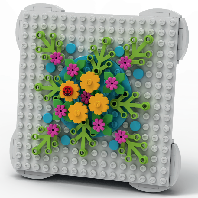 Lego botanisk hilsen plukke en kloss