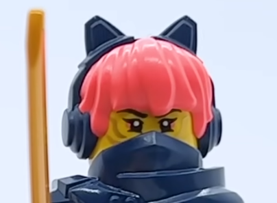 lego ninjag 71810 young dragon riyu hair 1 bricks by mind