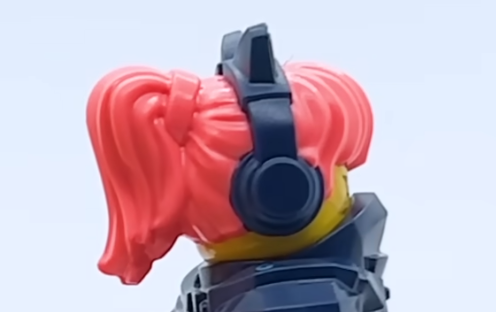 lego ninjag 71810 young dragon riyu hair bricks by mind