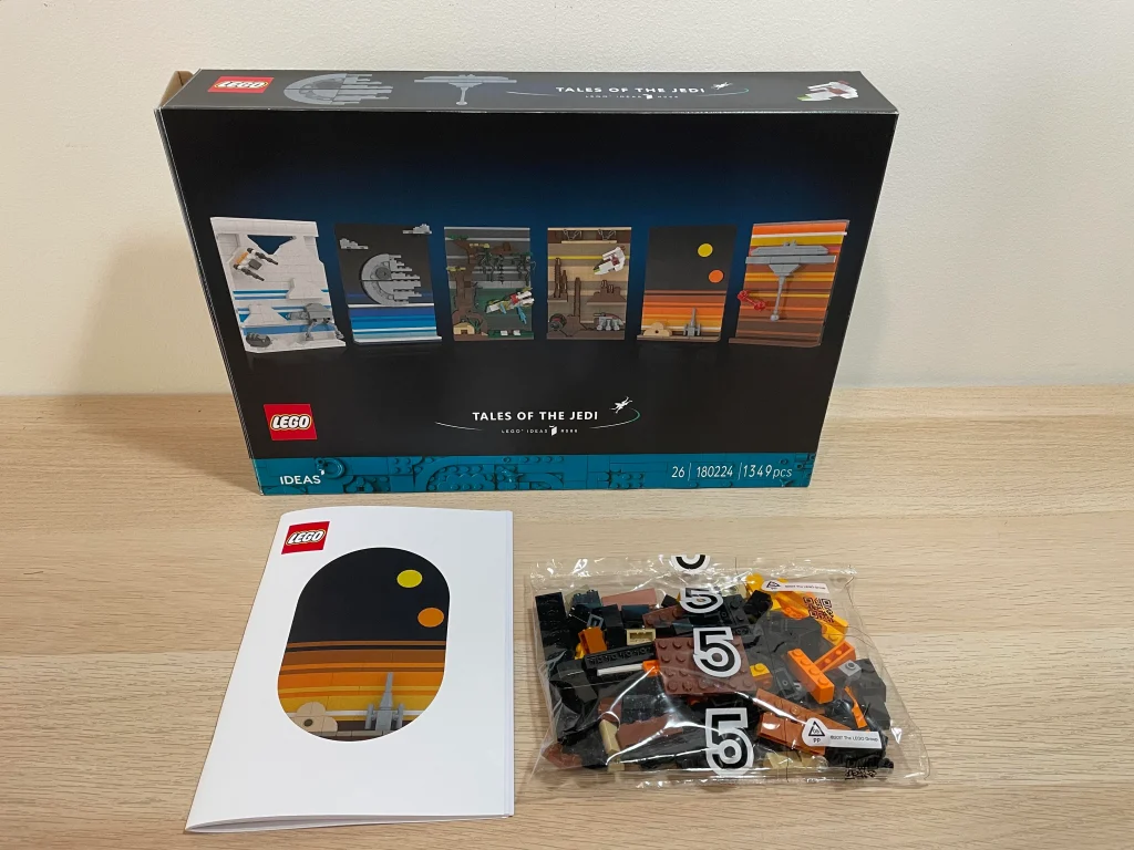 lego star wars idea tales of the jedi box MOC 1024x768