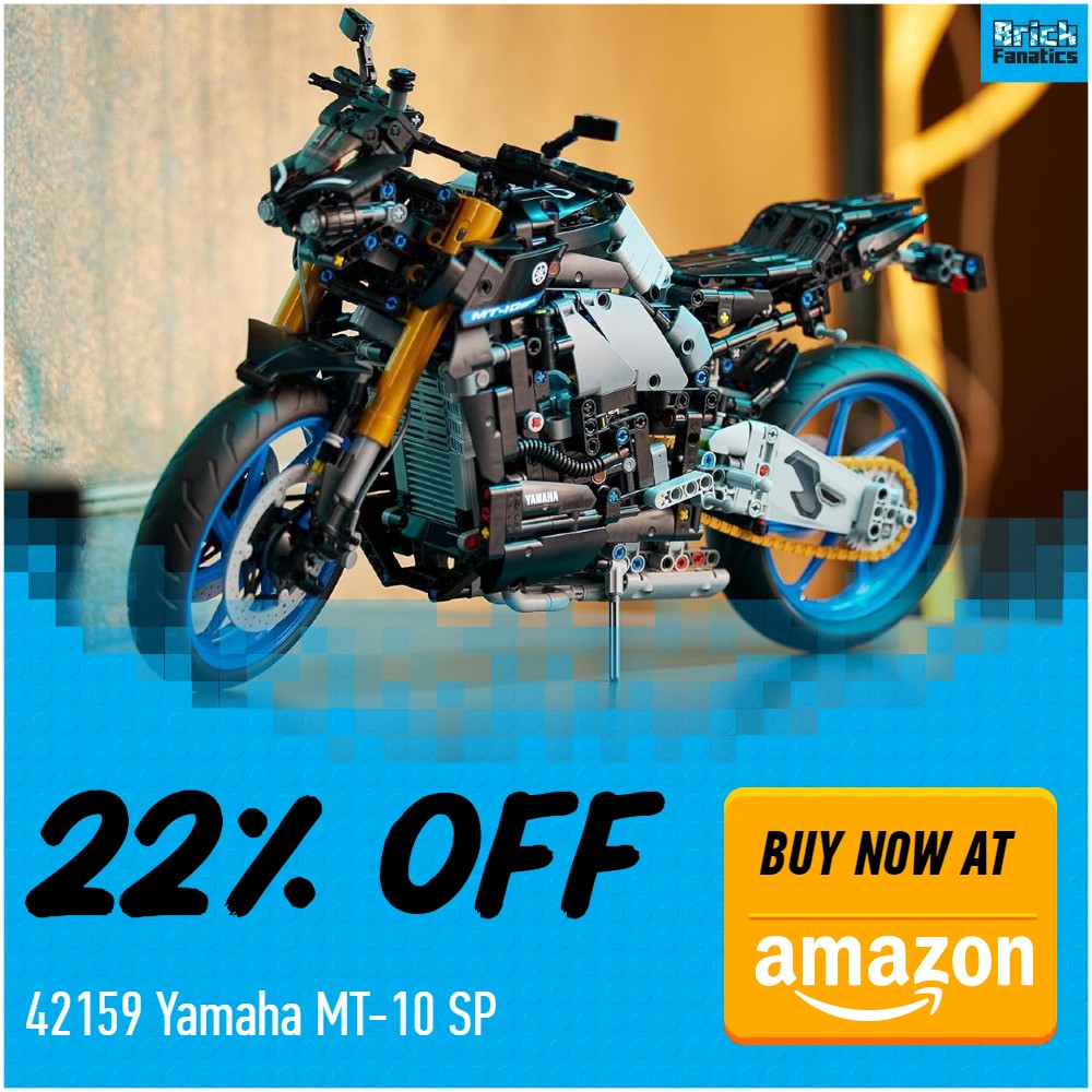 lego technic 42159 yamaha mt 10 sp 22 off amazon deal card