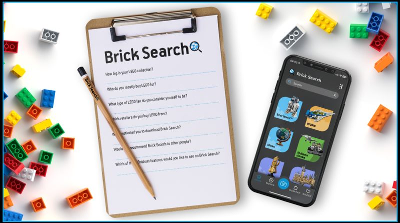 Vinci un buono regalo LEGO da £/$/€100 completando il sondaggio Brick Search