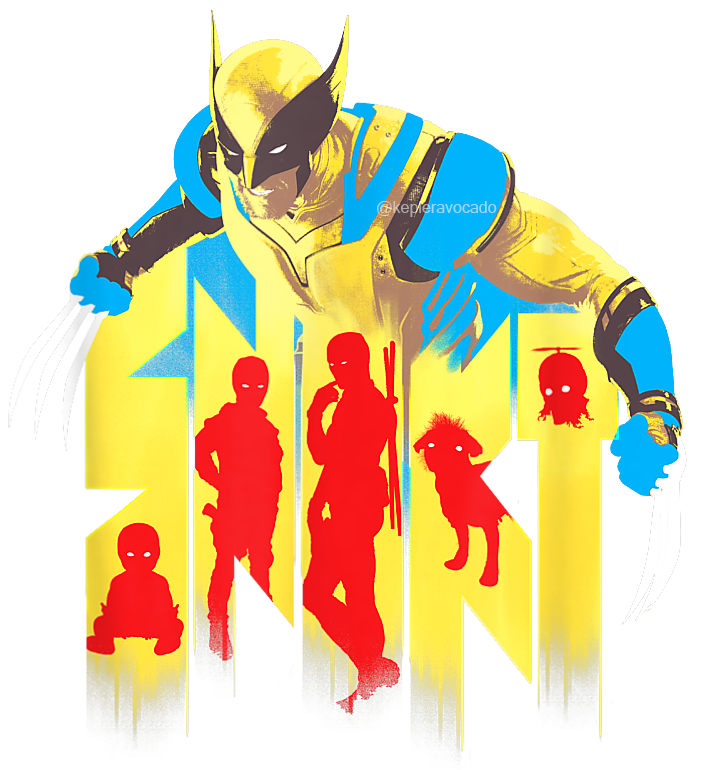 Deadpool Wolverine promo art