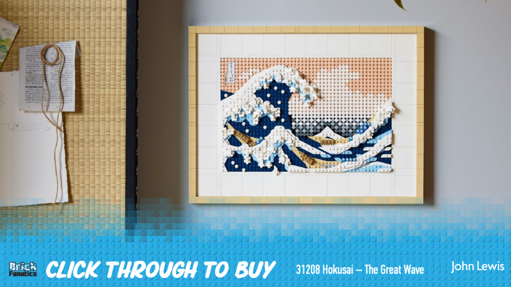 LEGO Art 31208 Hokusai The Great Wave John Lewis image CTA 1024x576