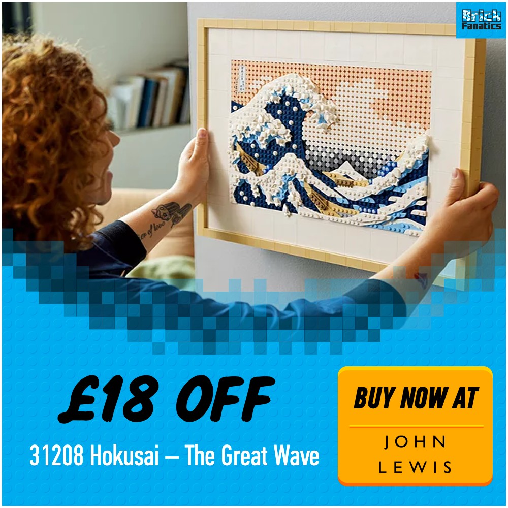 LEGO Art 31208 John Lewis deal card
