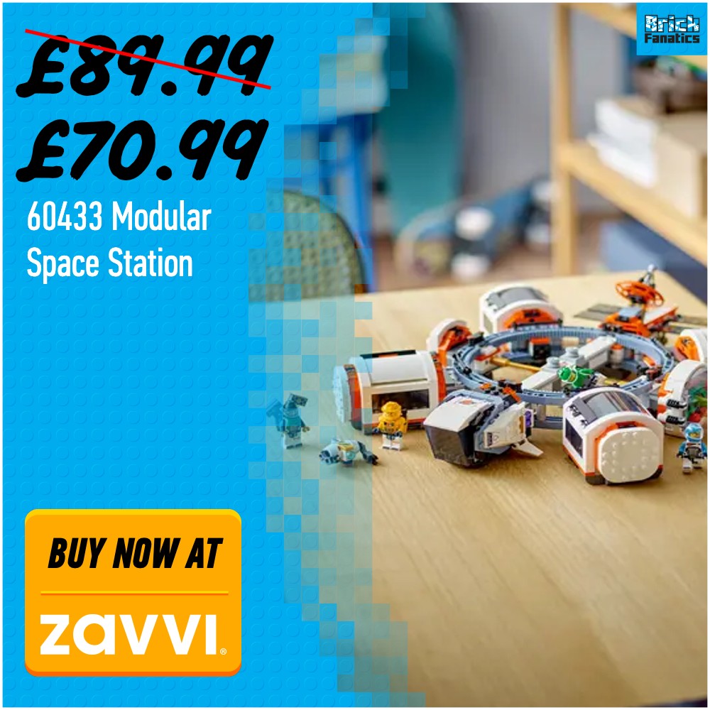 LEGO City 60433 Zavvi deal card