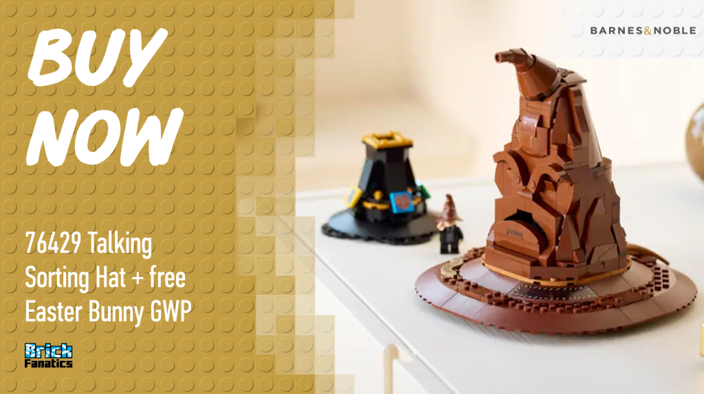 Twoday free delivery on LEGO Harry Potter Sorting Hat