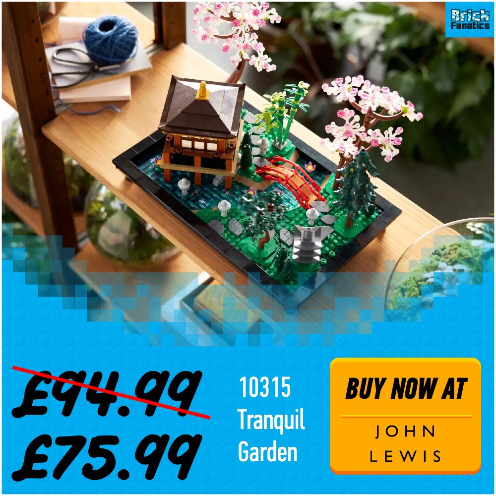 Flash sale Price drop on LEGO Art Hokusai zasazený do Johna Lewise