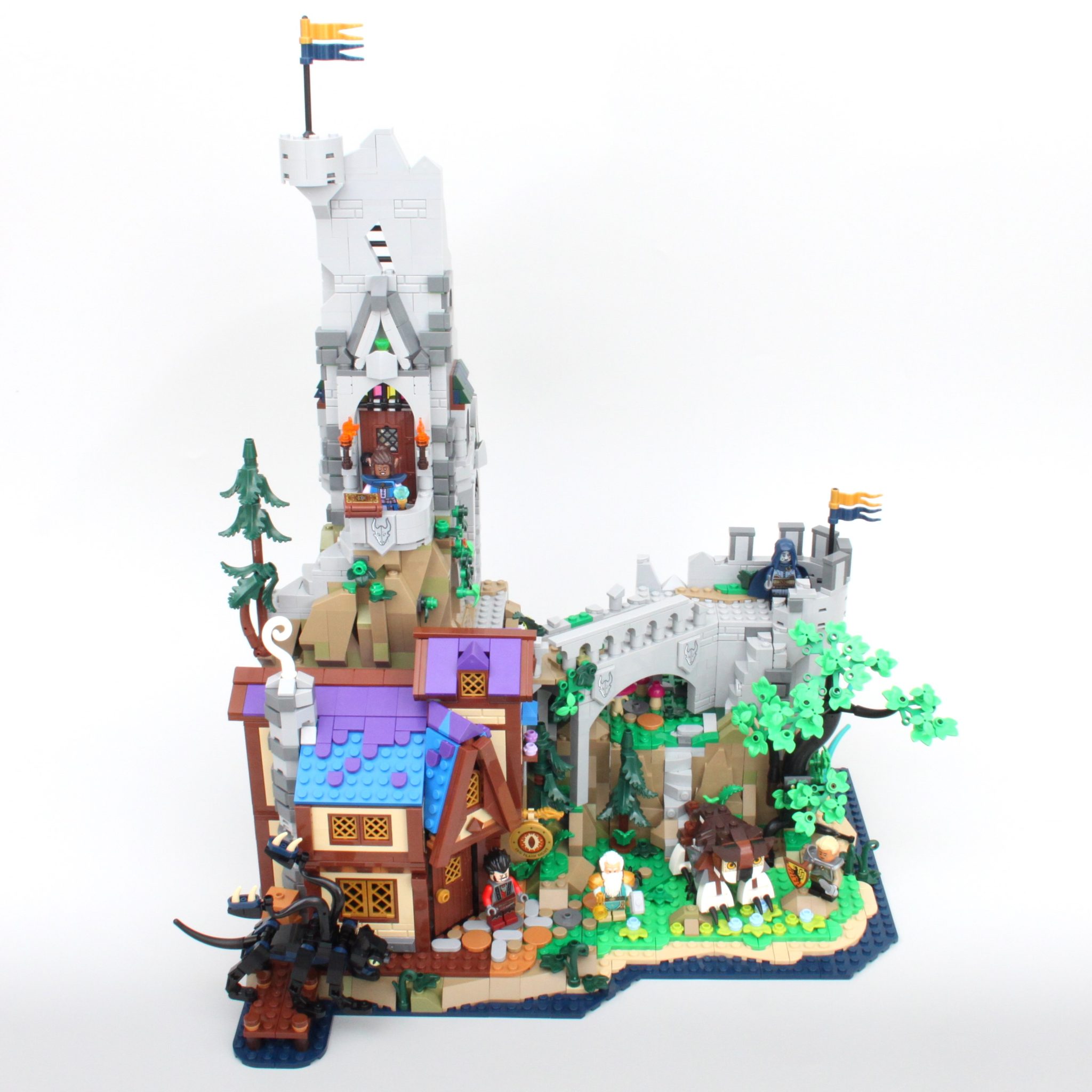 21348 Dragon and Dungeon LED Lighting Building Blocks Set