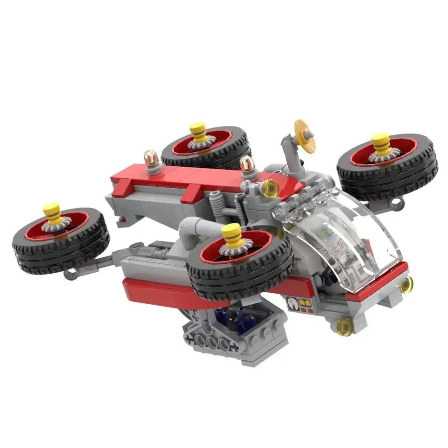 LEGO Ideas drone rover sandesan
