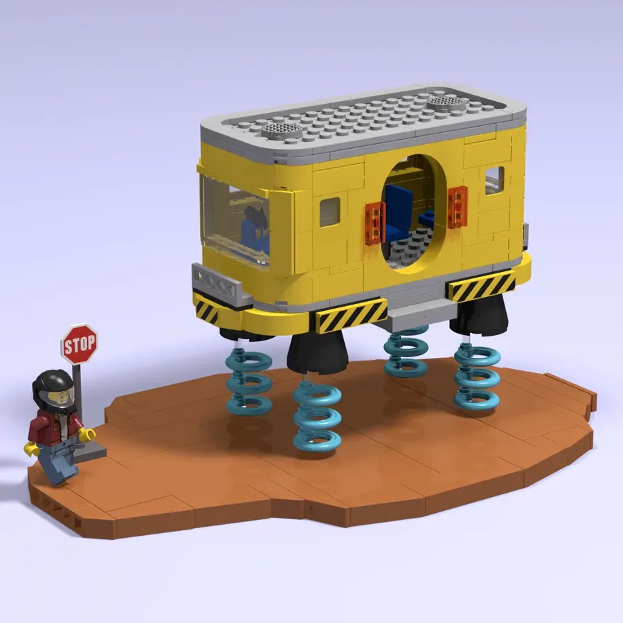 LEGO Ideas hover space bus potatodude