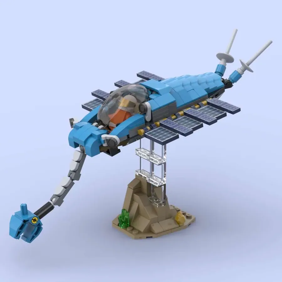 LEGO Ideas opabinia brickyceratops