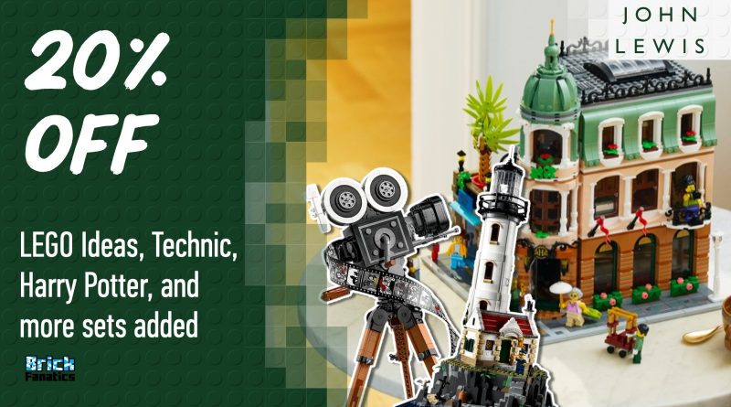 LEGO Harry Potter, Ideas, Technic, and more join massive John Lewis sale
