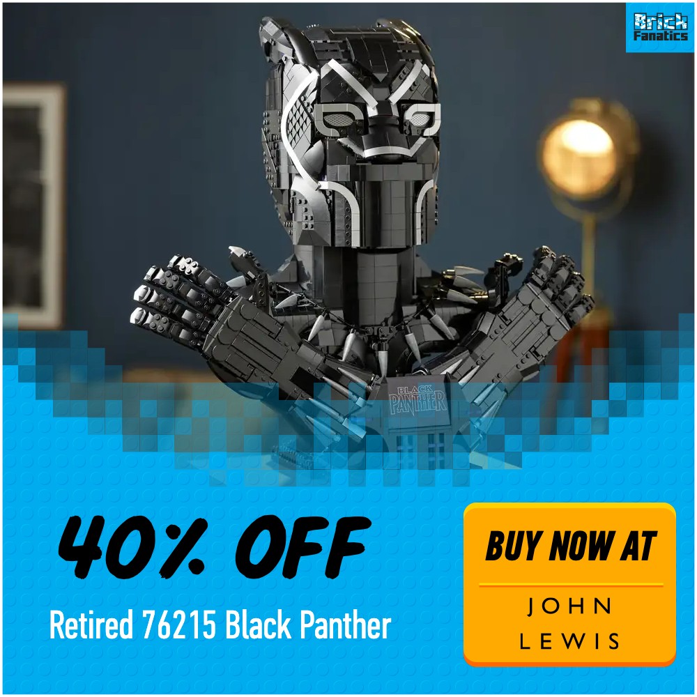 LEGO Marvel 76215 John Lewis deal card