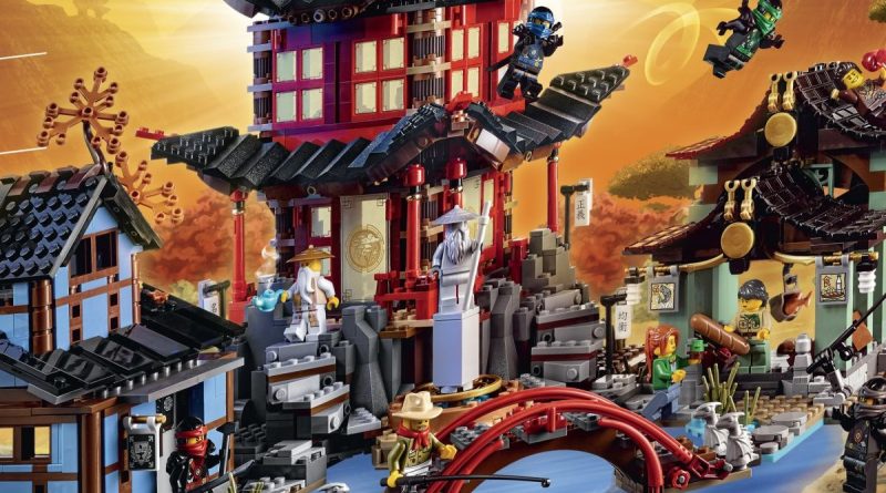 LEGO NINJAGO 70751 Airjitzu-templet fremhævet