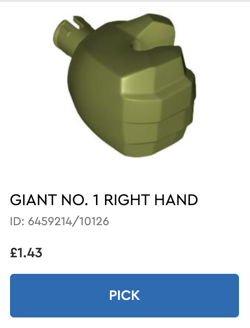 LEGO Pick a Brick Parts March Update 10