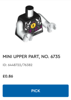 LEGO Pick a Brick Torsos 3