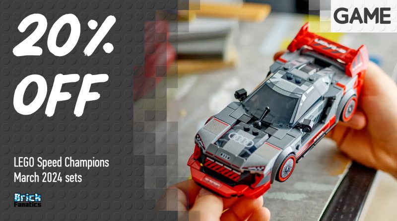 Splitter ny LEGO Speed Champions tilbud hos GAME