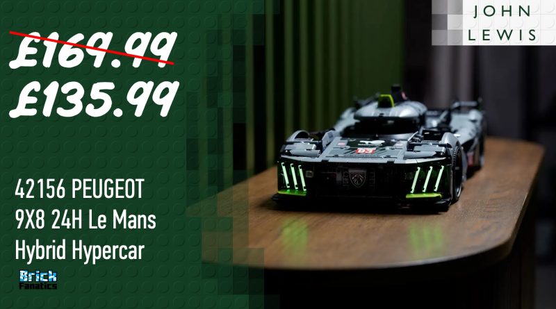 LEGO Technic 42156 John Lewis fremhævet