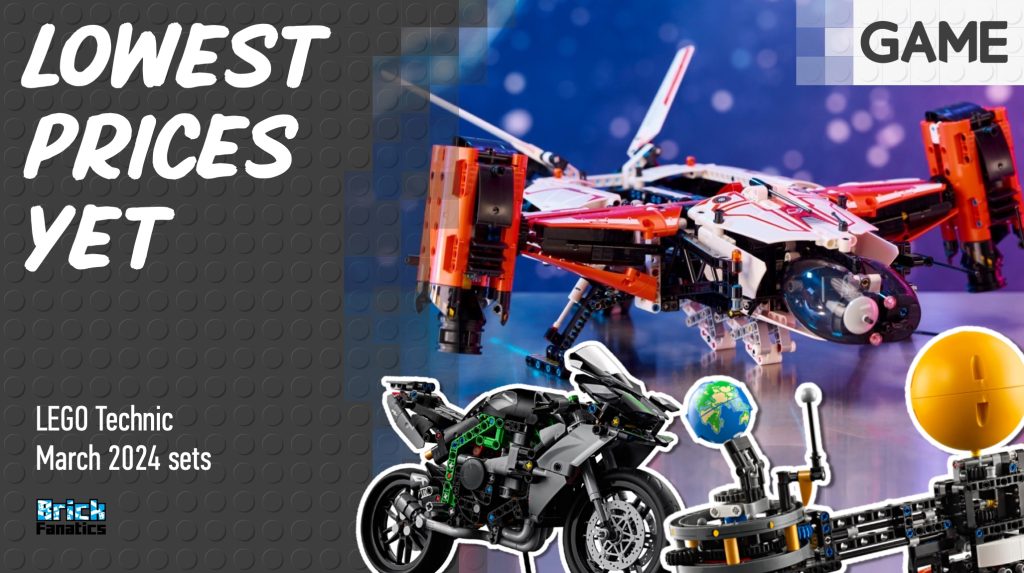 Early discounts on latest LEGO Technic releases
