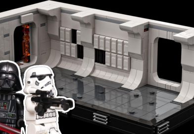 Hoe LEGO te draaien Star Wars Tantive IV in het diorama dat het oorspronkelijk zou zijn