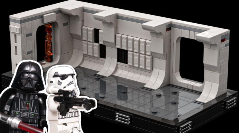 Come trasformare LEGO Star Wars Tantive IV nel diorama che originariamente si diceva fosse
