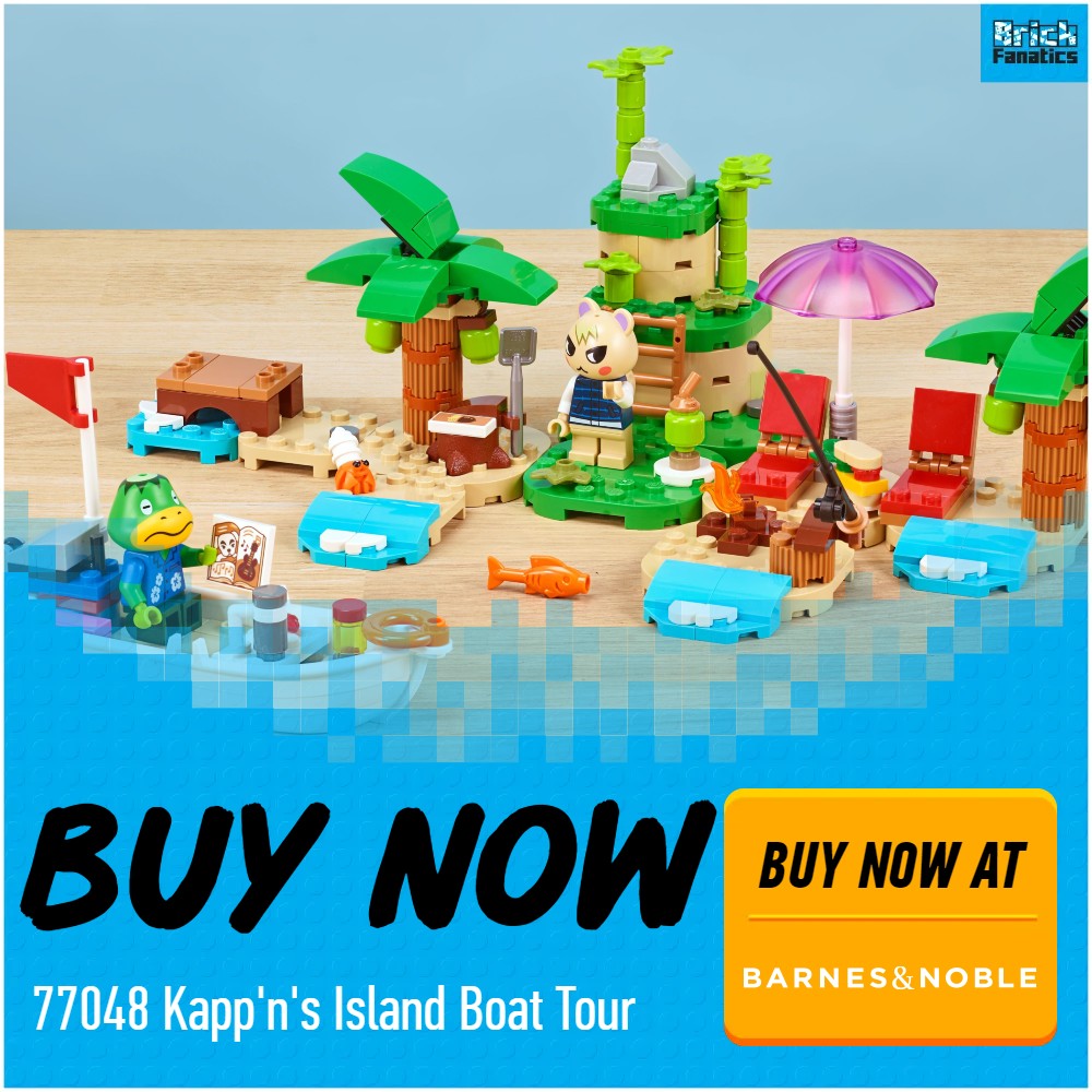 lego animal crossing 77048 Kappns Island Boat Tour buy now bn deal card