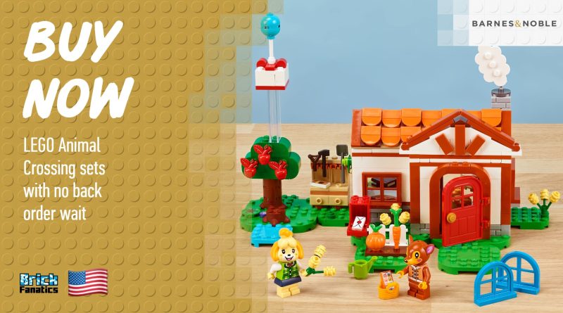 LEGO Animal Crossing sets on back order in the US – or get them today at Barnes & Noble