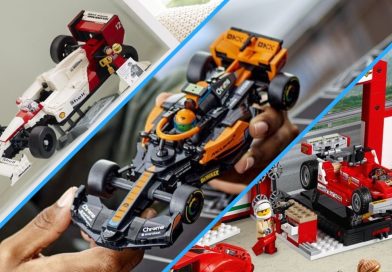 The evolution of LEGO Formula 1 car designs