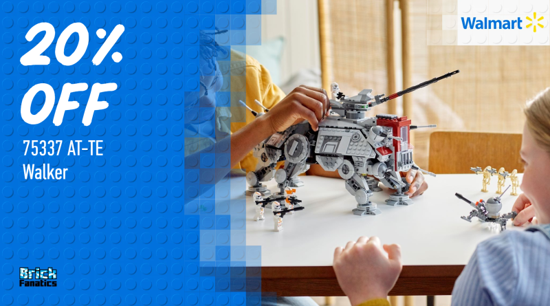 Risparmia sul LEGO definitivo Star Wars Le Guerre dei Cloni sono ambientate a Walmart