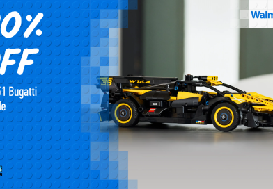Grab the OG LEGO Technic Bugatti Bolide at a discount