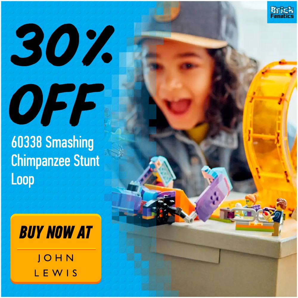 LEGO City 60338 John Lewis deal card