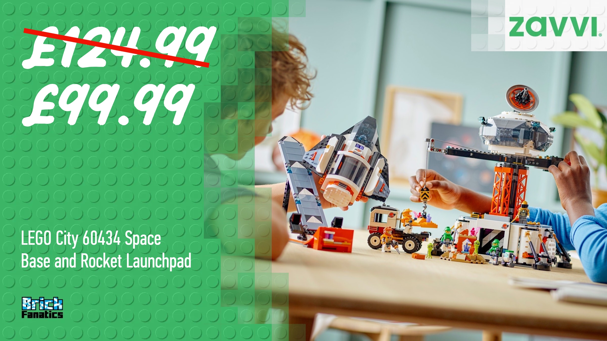 Pick up a deal on the biggest LEGO City Space set