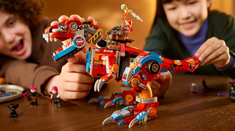 LEGO DREAMZzz 71484 Coopers Robot Dinosaurio C-Rex Estilo de vida destacado