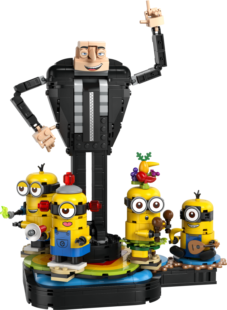 LEGO Despicable Me 4 75582 Brick Built Gru and Minions 751x1024