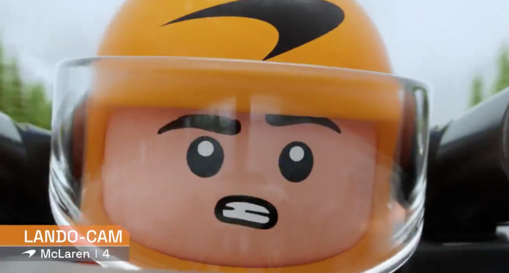 LEGO F1 Lando Oscar Show 2 1024x551