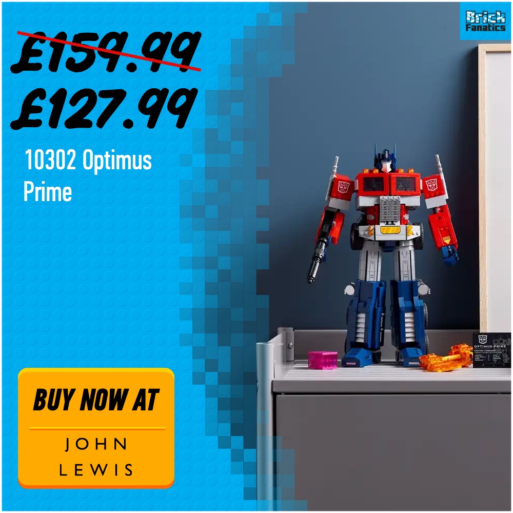 LEGO Icons 10302 John Lewis deal card
