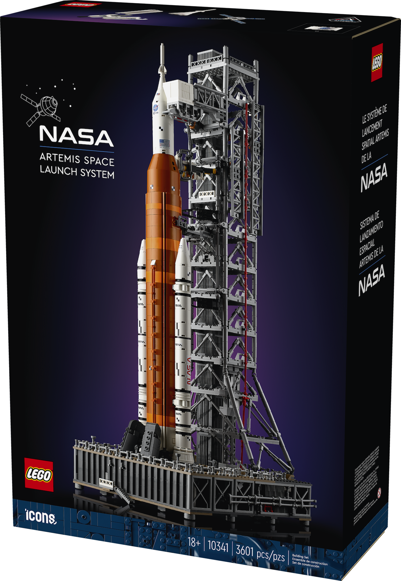 LEGO 10341 NASA Artemis Space Launch System revealed