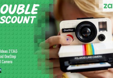 Save even more on LEGO Ideas Polaroid Camera with limited-time code