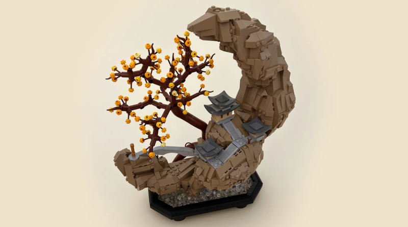 LEGO Ideas Crescent Moon Rock Sculpture carves out 10K supporters