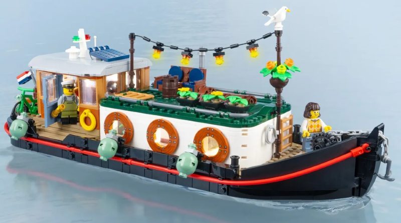 LEGO Ideas Canal Houseboat sets a course for success