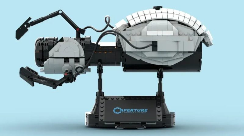 LEGO Ideas portal gun featured