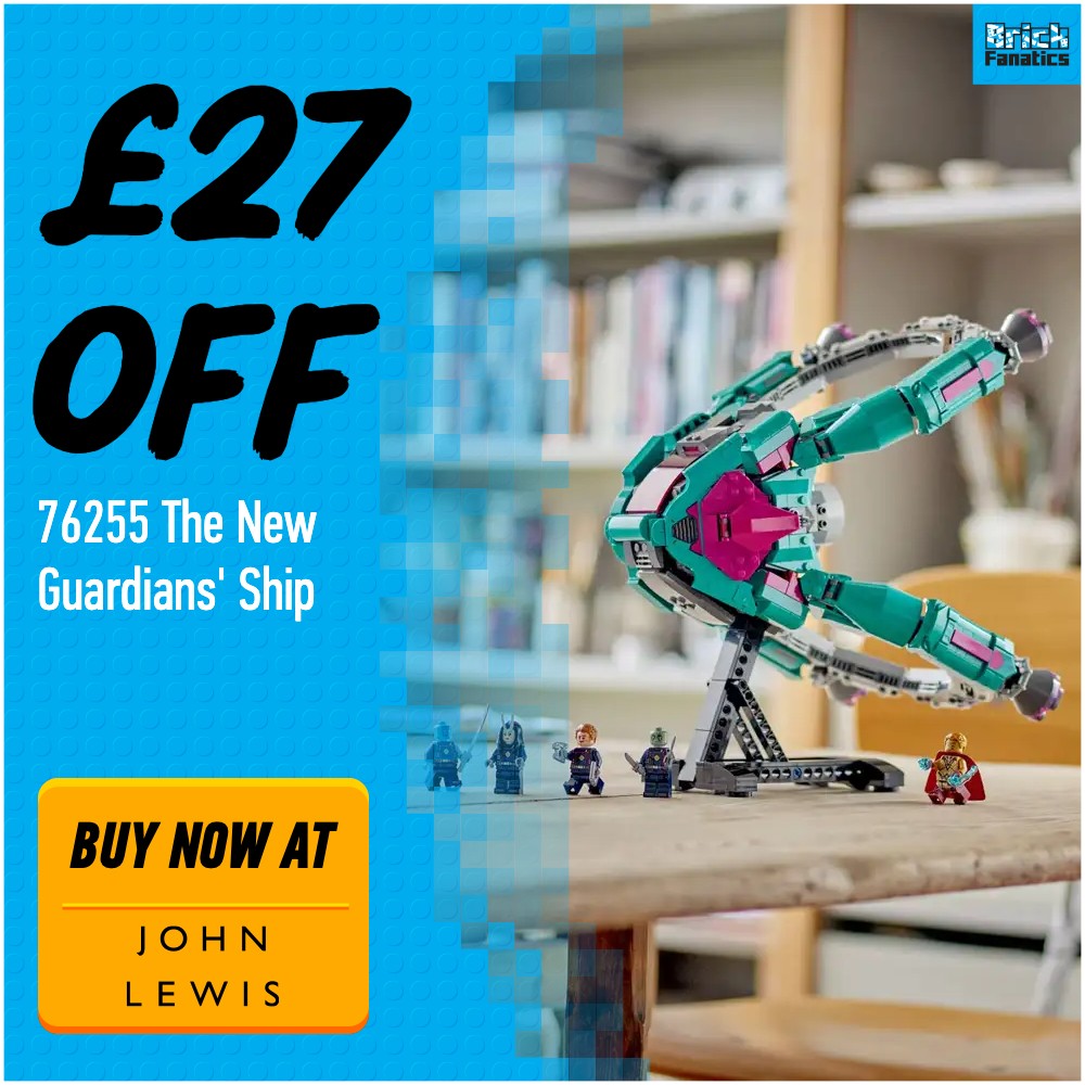 LEGO Marvel 76255 John Lewis deal card