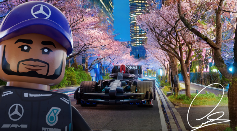 LEGO Mercedes F1 poster AI featured