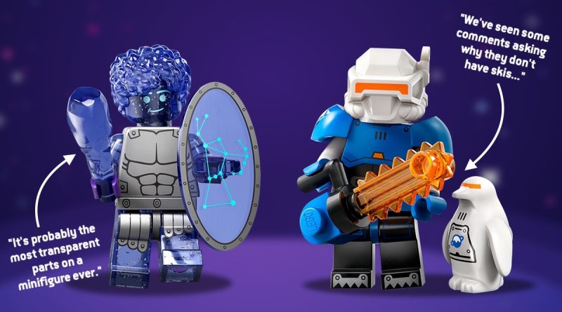 LEGO Series 26 Minifigures designer walkthrough: Ice Planet Explorer and Orion